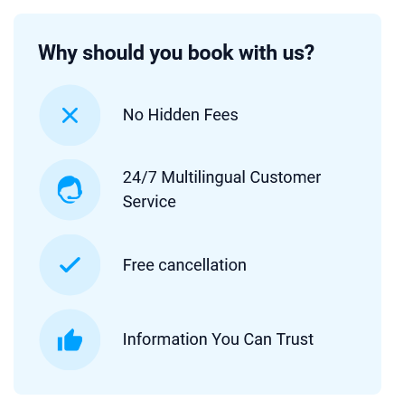 9 Seater Car Hire reasons to book